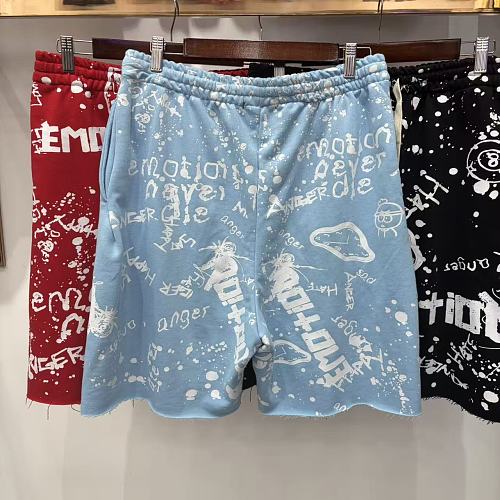 MIXED EMOTION All‑Over Print Casual Shorts
