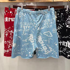 MIXED EMOTION All‑Over Print Casual Shorts