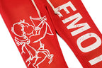 MIXED EMOTION Cupid Graphic Flare Sweatpants
