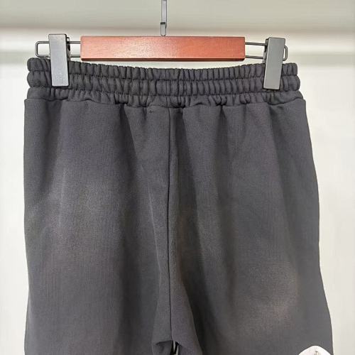 MIXED EMOTION Cursive‑Logo Side Wide‑Leg Sweatpants