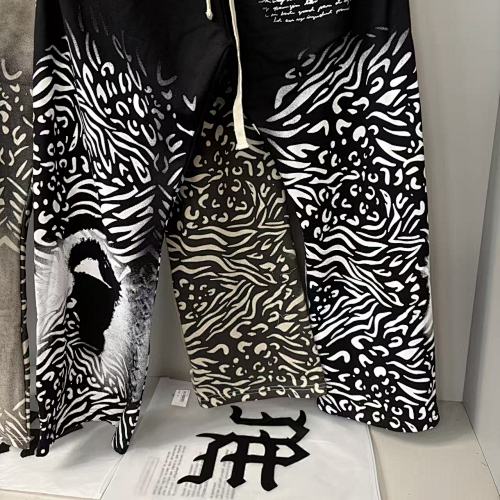 MIXED EMOTION Abstract Print Wide‑Leg Sweatpants