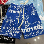 MIXED EMOTION All‑Over Print Casual Shorts