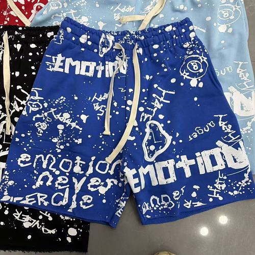 MIXED EMOTION All‑Over Print Casual Shorts Main Image