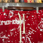 MIXED EMOTION All‑Over Print Casual Shorts