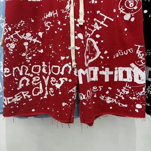 MIXED EMOTION All‑Over Print Casual Shorts