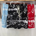 MIXED EMOTION All‑Over Print Casual Shorts