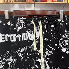 MIXED EMOTION All‑Over Print Casual Shorts