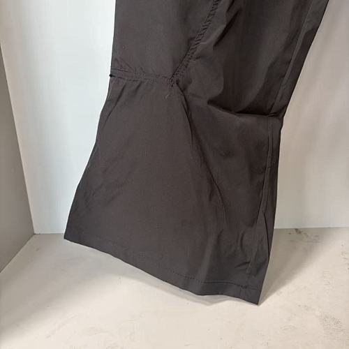 MIXED EMOTION Crest Patch Wide‑Leg Cargo Pants