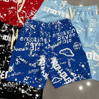 MIXED EMOTION All‑Over Print Casual Shorts