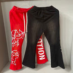 MIXED EMOTION Cupid Graphic Flare Sweatpants