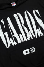 Hellstar Gabos Double‑Sided Print Black Hoodie