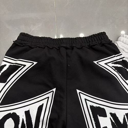 MIXED EMOTION Big Graphic Print Casual Sweat Shorts
