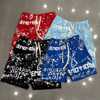 MIXED EMOTION All‑Over Print Casual Shorts