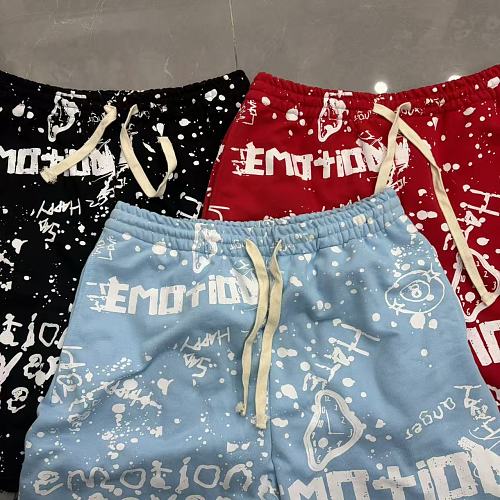 MIXED EMOTION All‑Over Print Casual Shorts