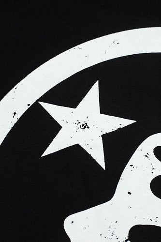 Hellstar Gabos Double‑Sided Print Black Hoodie