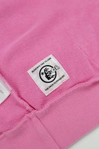 Hellstar Gothic Flame‑Face Pink Hoodie