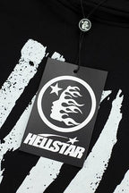 Hellstar Gabos Double‑Sided Print Black Hoodie