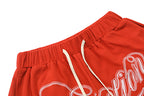 MIXED EMOTION Cursive Script French Terry Shorts