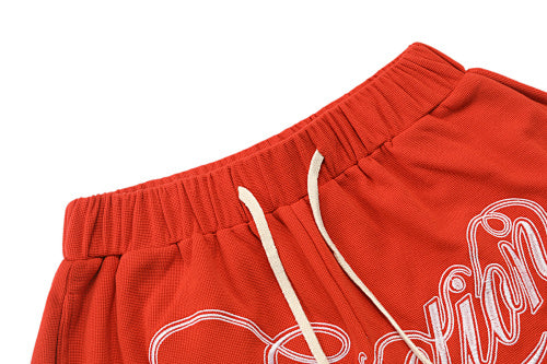 MIXED EMOTION Cursive Script French Terry Shorts