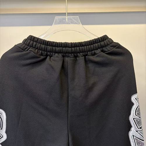 MIXED EMOTION Wing‑Pattern Side Wide‑Leg Sweatpants